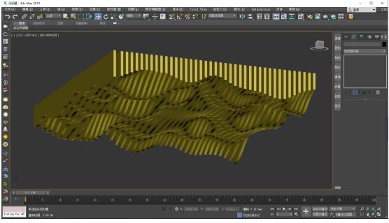 13、退出可編輯多邊形選擇狀態(tài)，并按F3實(shí)體顯示模型