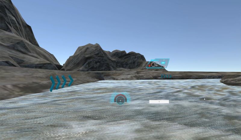 VR賽車黃河場(chǎng)景